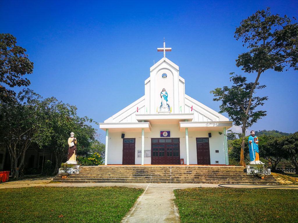 kostel Vietnam jih léto