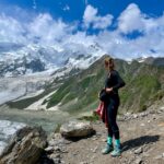 Solo treking v Pákistánu, stanování pod horou Rakaposhi